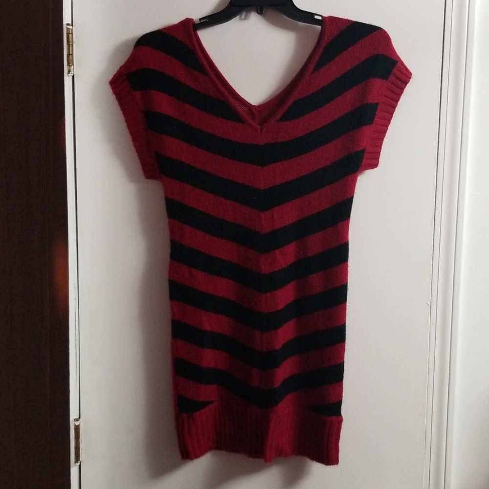Knit sweater dress